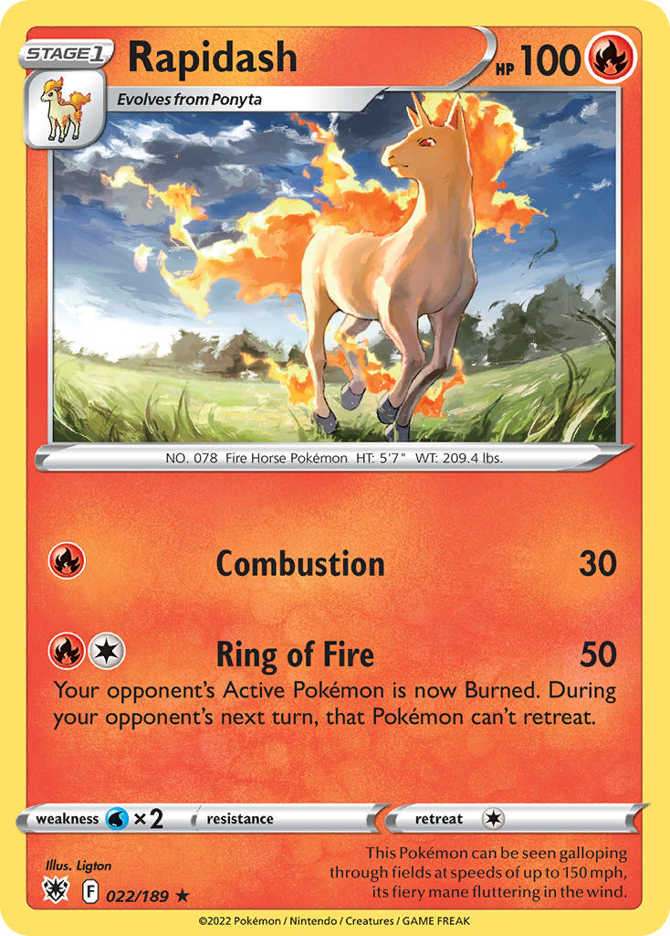 Rapidash [Reverse Holo]